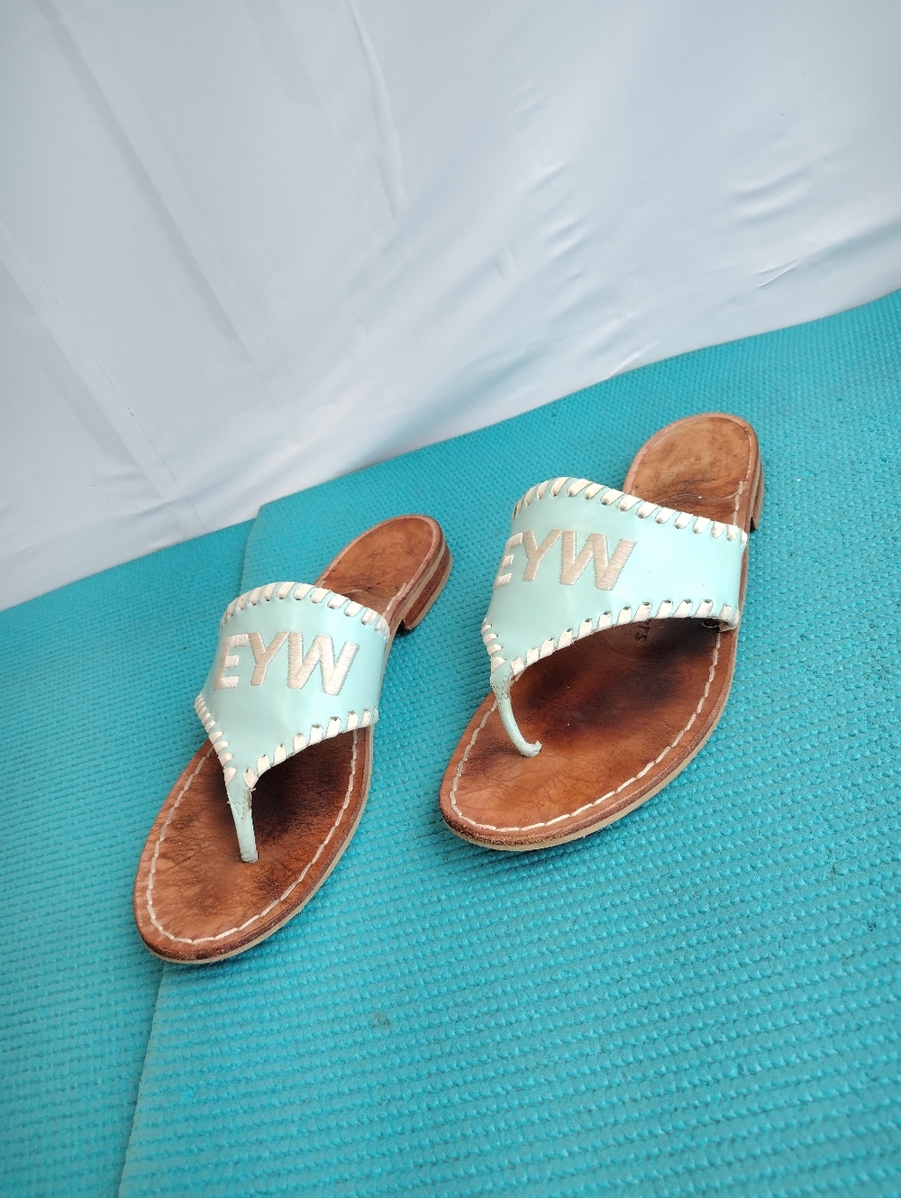 Jack Rogers Women's Sandals EYW Code Thong Flip Flops 8.5